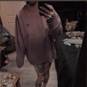 Roots Purple Baggy Sweater
